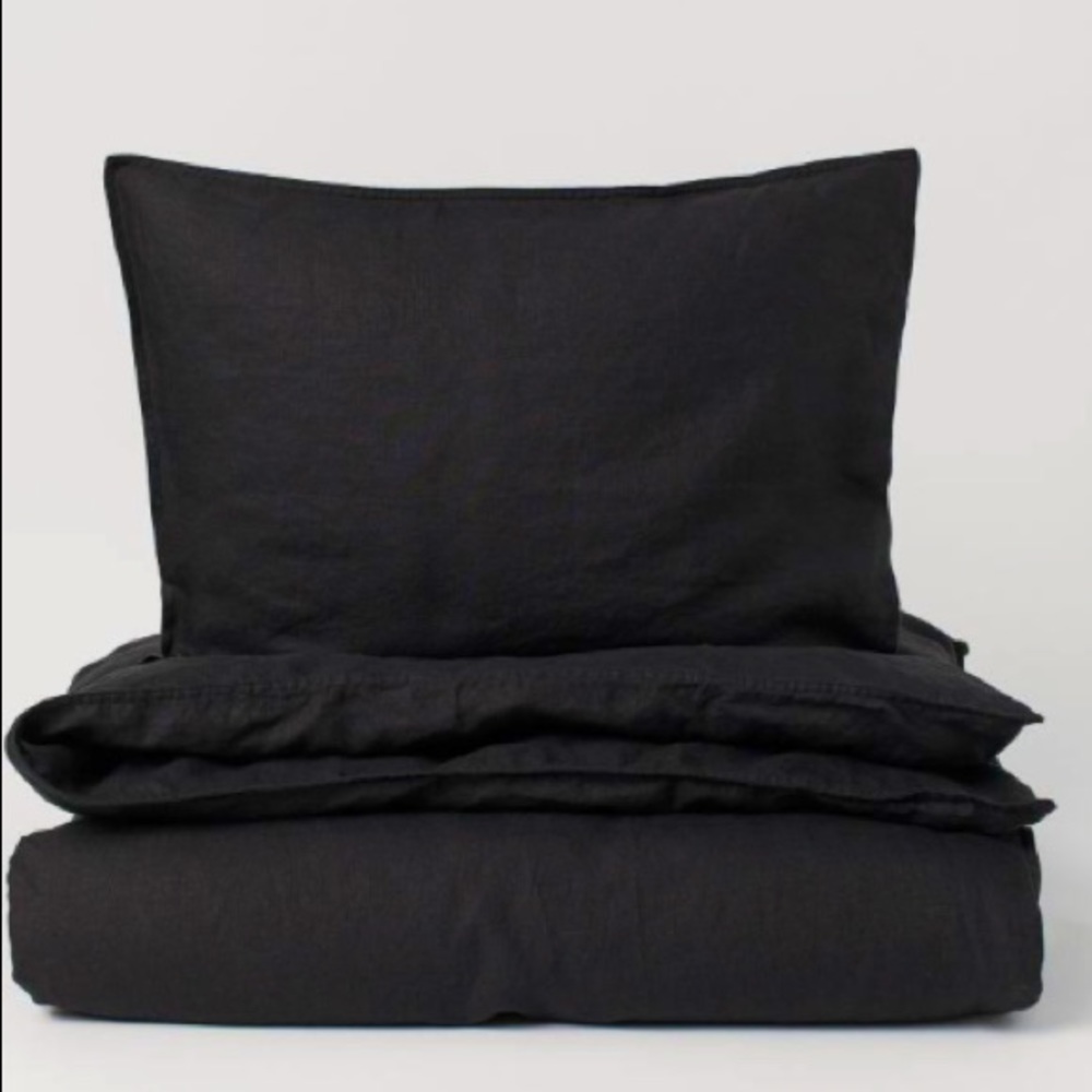 ⚫️🛏⚫️• ☁️ 💦 Garment Washed x Duvet Set💦☁️•🛏